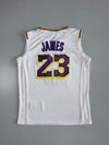 Lakers White Jersey #23 LeBron (L)