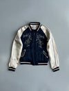 ONLY “Our Story” Satin Souvenir Bomber Embroidered Jacket (Xs)