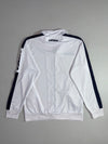 Legea White & Navy Zip-Up Track Jacket (L)