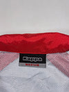 Kappa White Full-Zip Track Jacket – Red & Mesh Panel Detail, (M)
