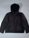 Polo Ralph Lauren Black Hooded Zip Windbreaker Jacket (XL)