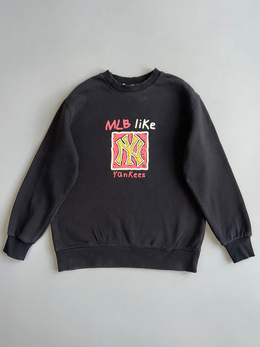 MLB Genuine Merchandise NY Yankees Graphic Crewneck Sweatshirt (M)