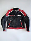 Teknic #46 Valentino Rossi Tribute Pure Leather Motorcycle Racing Jacket (Rare)(M)