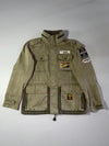 Vintage Jeep Spirit Olive M-65 Style Field Jacket with Patches (M/L)