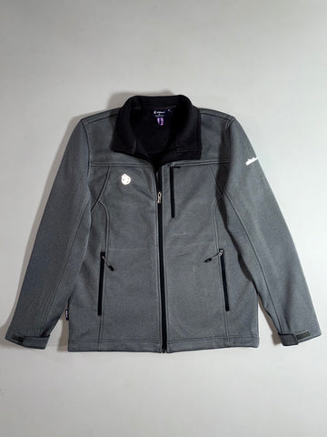 Wildland Softshell Fleece-Lined Jacket – Charcoal Grey (M)