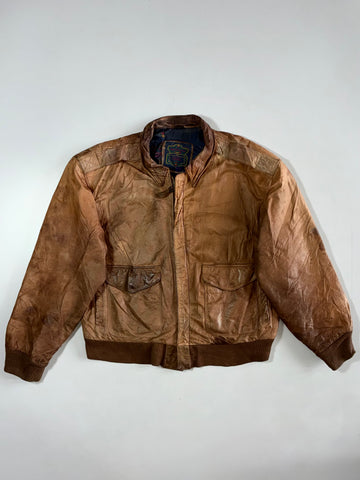 Paris Sports Club Premium Original Leather Jacket (M)
