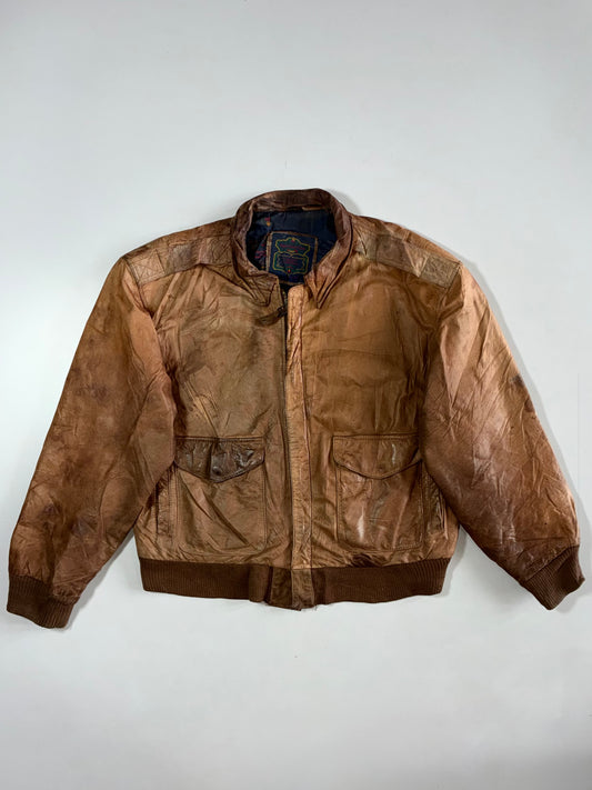 Paris Sports Club Premium Original Leather Jacket (M)