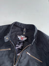 Harley-Davidson Black Studded Cotton Biker Jacket Women’s(XS)