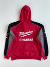 Milwaukee x Yamaha Racing Zip Hoodie Red(Xl)