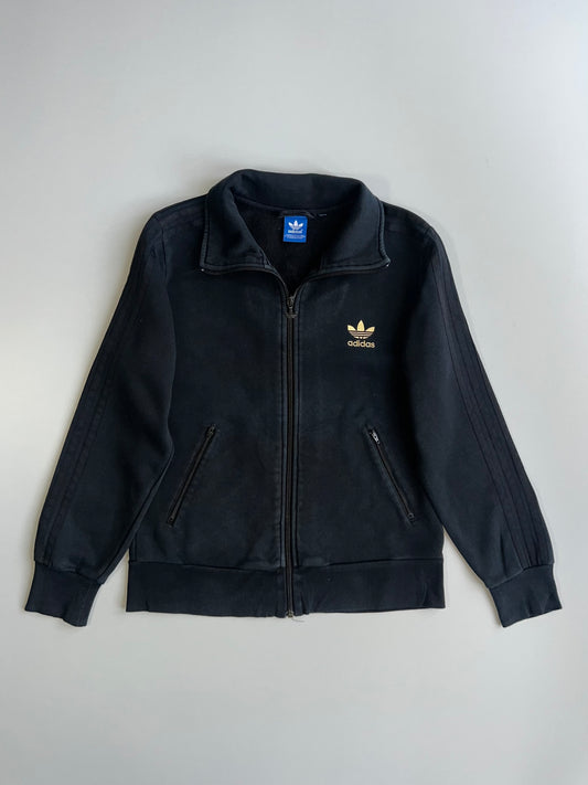 Adidas Originals Vintage Track Jacket Gold Studded Trefoil (S)