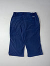 Vintage The North Face Navy Blue Hiking Shorts (W:30) (L:27)