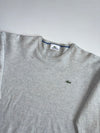 Lacoste Light Grey Knit Crewneck Sweater (M)