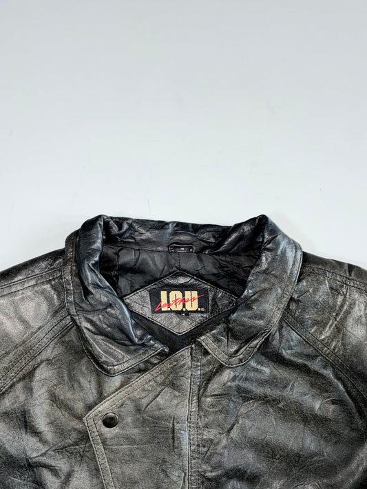 I.O.U Premium Original Leather Jacket (L)