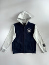 Big Train “Tokyo Style” Snap-Button Hooded Varsity Jacket (M)