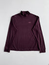 Puma Burgundy Mock Neck Long Sleeve(M/L)