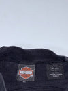 Harley Davidson Mock Neck Long Sleeve Tee Black, Size (XL/2XL)