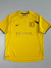 Vintage Nike Fit Dry Yellow Handball Jersey #10 (2XL)