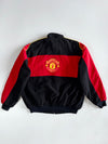 Manchester United Black Red Track Embroidered Jacket (2Xl/3Xl)
