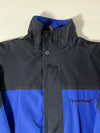 Reebok Vintage Reversible Colourblock Track Jacket – Black/Royal Blue (XL)