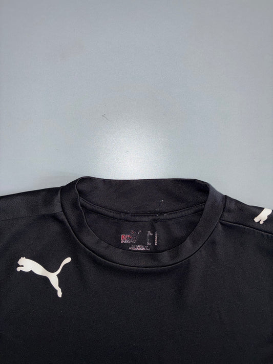 Puma Graphic Dri-Fit T-Shirt Black & Red (S)