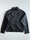 Crosscentral  Leather Cafe Racer Jacket(L)