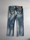 Levi’s 501 Distressed Ripped Jeans (W:34) (L:38)