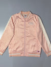 Dickies Satin Varsity Bomber Jacket – Baby Pink (S)