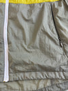 Columbia Yellow & Olive Colour-Block Hooded Windbreaker Women’s (Xs)