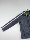 Vintage The North Face Navy Knit Fleece Zip-Up Jacket Women’s (M)