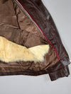 Le Deau Paris Premium Original Leather Jacket (Furr Inside) (M)