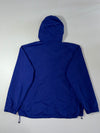Carhartt Rain Defender Royal Blue Hooded Windbreaker Jacket (2XL)
