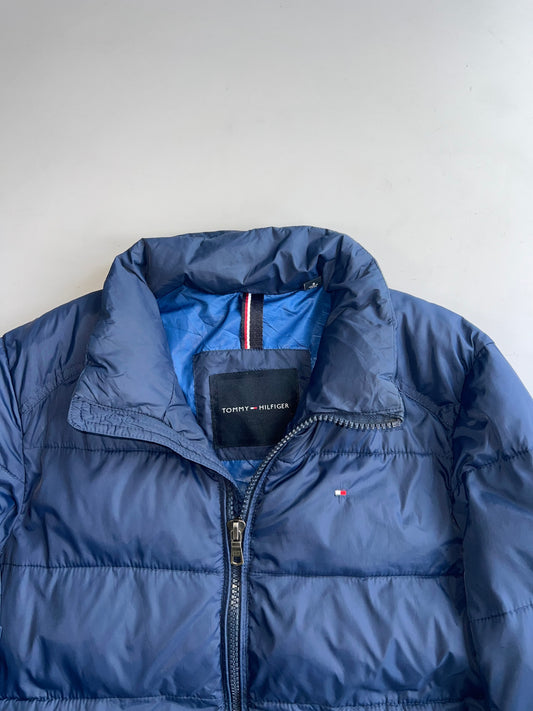 Tommy Hilfiger Quilted Puffer Jacket Navy Blue (M)