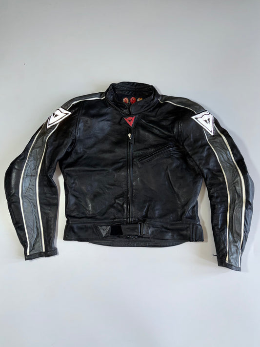 Dainese Premium Original Pure Italian Leather Paded Racing Jacket (M)