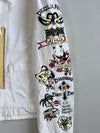 Dsquared2 Tattoo Flash Print Zip Jacket (S)