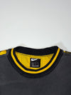 Nike | Big Swoosh Colorblock Tee Black/Yellow (XL)