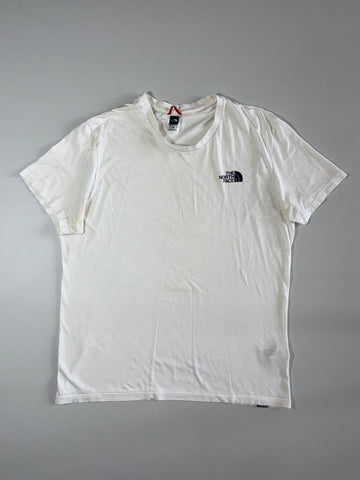The North Face Logo T-Shirt — White (XL)