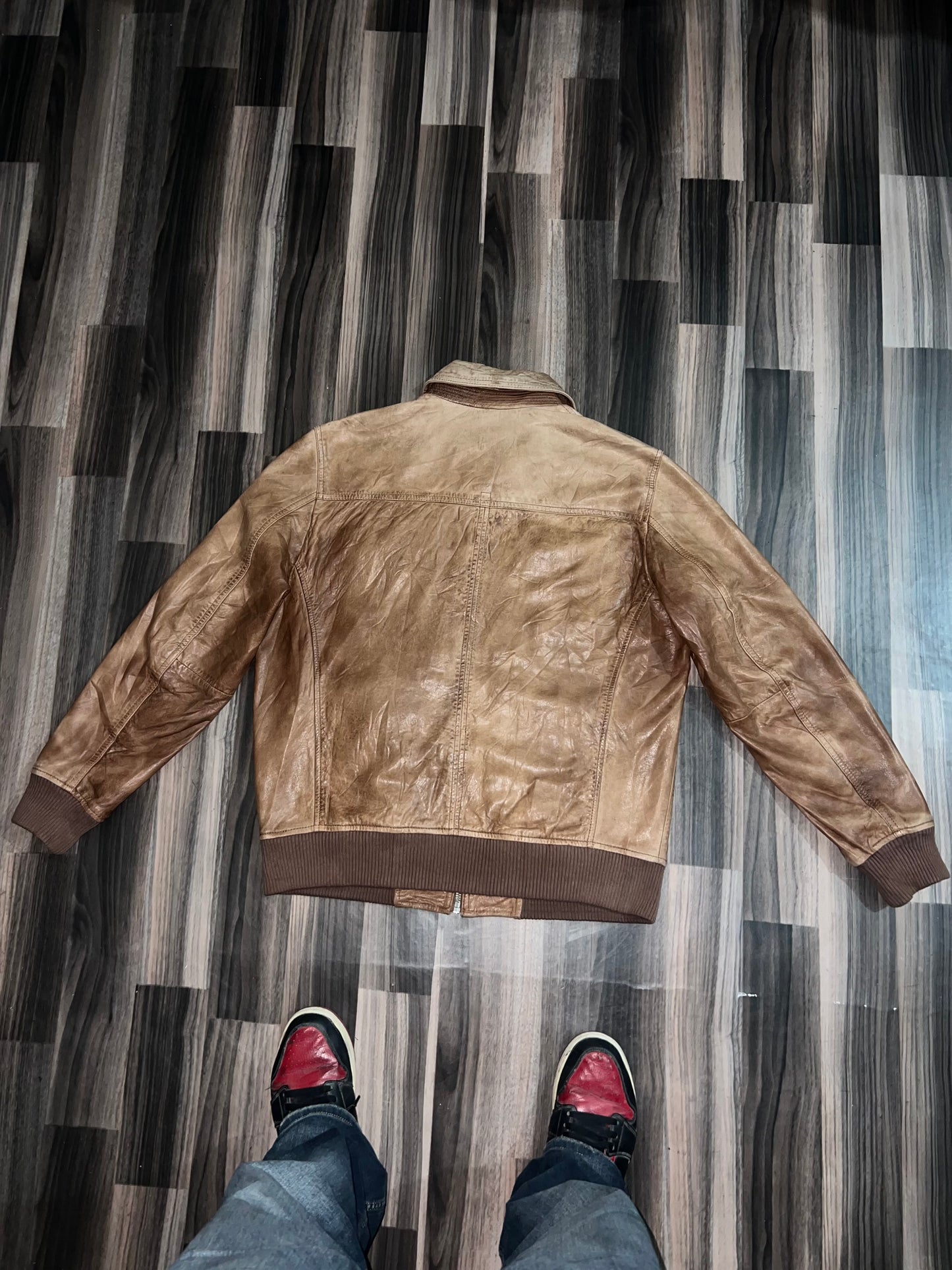 ZMARC O POLO Original Leather Jacket (XL/2XL
