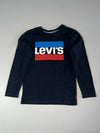 Levi's Sportswear Logo Long Sleeve Tee – Black (XXS)