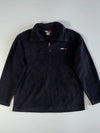Vintage 90s Tommy Hilfiger Flag Logo Half-Zip Fleece – Navy – (M)