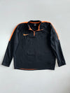 Nike | Dri-Fit Quarter Zip Black/Orange | (M)