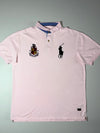 Polo Ralph Lauren White Big Pony Crest Polo Shirt  (2XL)