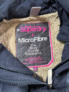 Vintage Superdry Navy Sherpa Lined Windparka Jacket Women’s  (M)