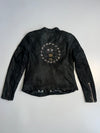ZSuper Original Premium Leather Jacket  (Printed inside )(S)