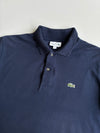 Lacoste Navy Blue Classic Fit Piqué Polo T-Shirt – (XL)