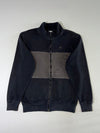 Nike Sportswear Black & Charcoal Colorblock Full-Zip Track Jacket (S)