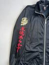 Oniarai Japanese Oni Demon Track Jacket Black Gold (L)