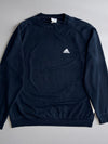 Adidas Black Essential Crewneck Sweatshirt (XL)