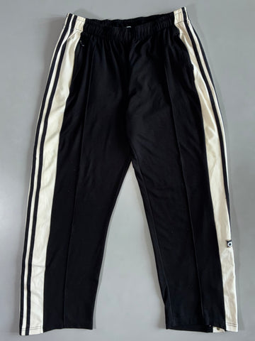 Adidas Originals Track Pants – Black x Cream Stripe (W:32|L:38)