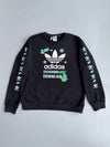 Adidas | Black Mint Chewing Gum Graphic Crewneck | (XL)