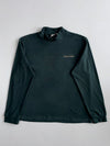 Calvin Klein Forest Green Mock Neck Long Sleeve Tee (Xl/2Xl)